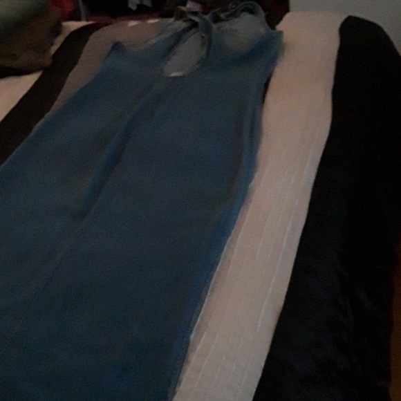 Maxi Denim Dress - Picture 2 of 16